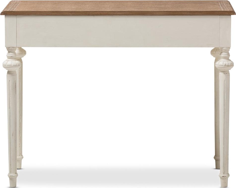Wholesale Interiors Desks - Marquetterie French Provincial Writing Desk Weathered Oak