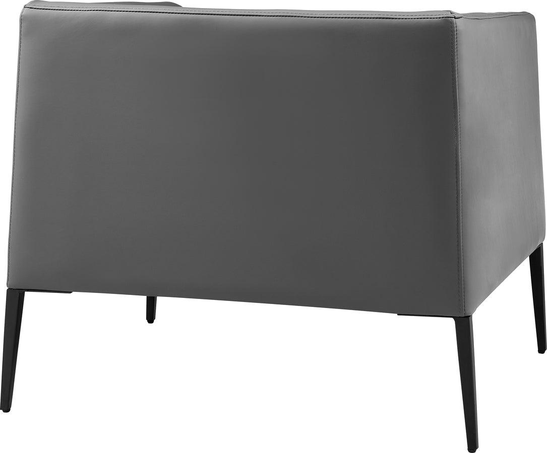 Euro Style Accent Chairs - Matias Lounge Chair Gray