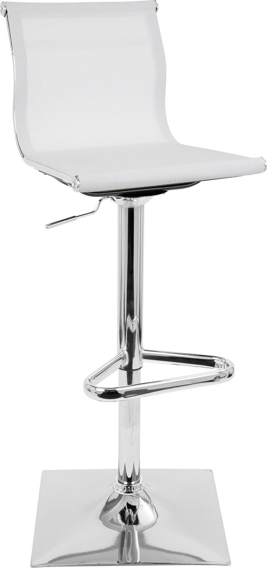 Lumisource Barstools - Mirage Barstool White