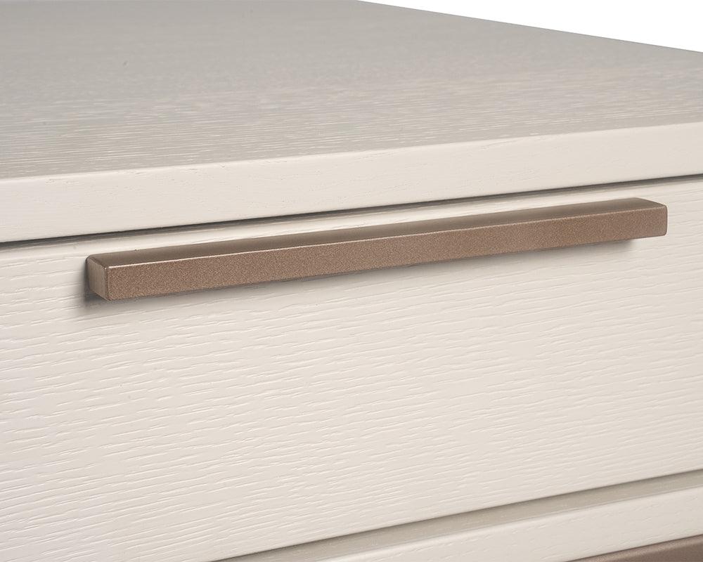 SUNPAN Desks - Rebel Desk - Champagne Gold - Cream