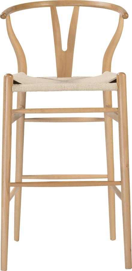 Euro Style Barstools - Evelina-B Bar Stool in Natural