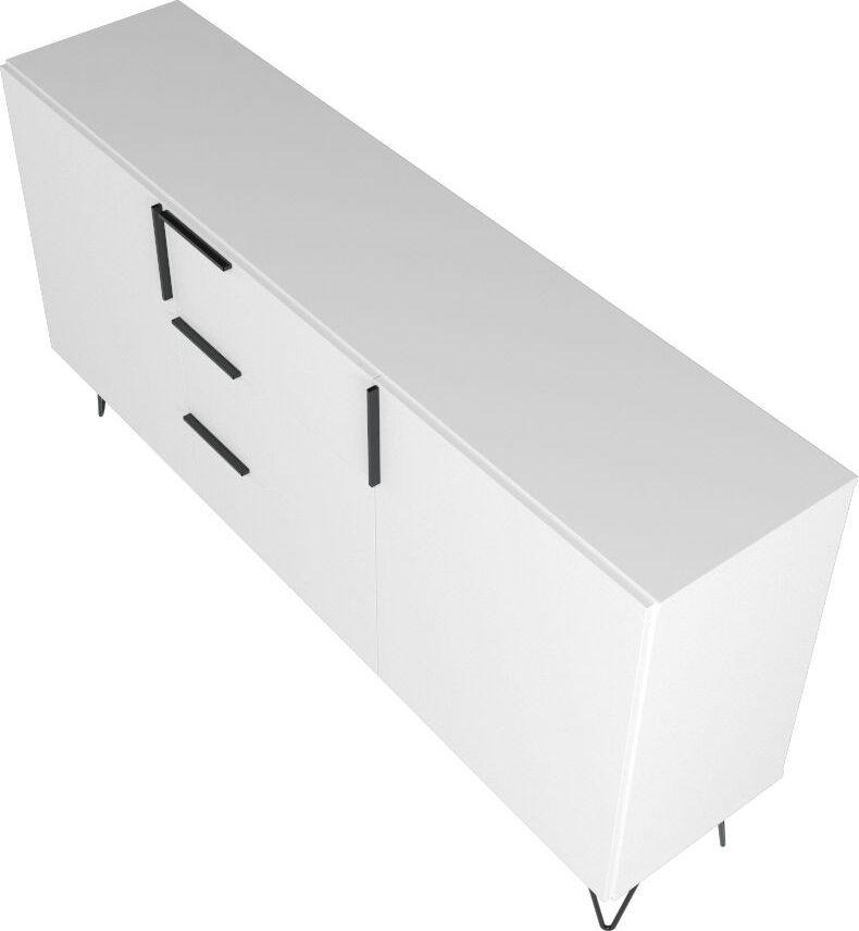 Manhattan Comfort Buffets & Cabinets - Beekman 62.99 Sideboard in White