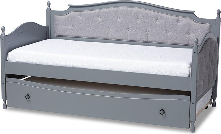 Wholesale Interiors Daybeds - Marlie 41.1" Daybed Gray & Gray