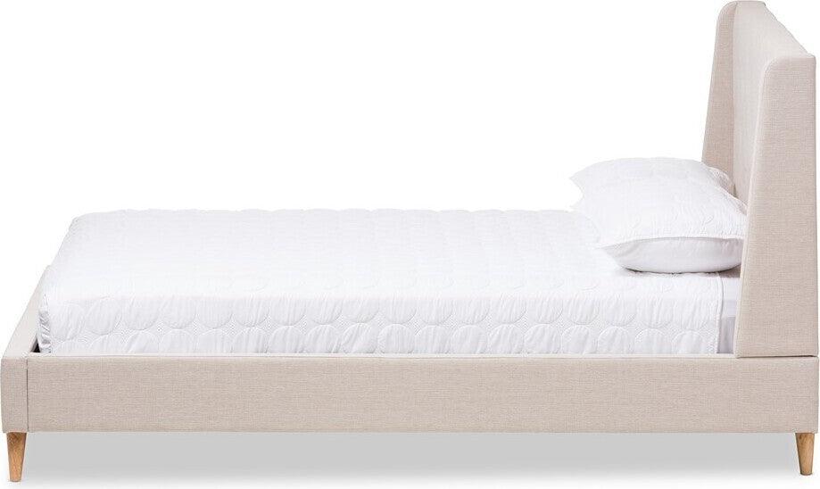 Wholesale Interiors Beds - Adelaide King Bed Light Beige