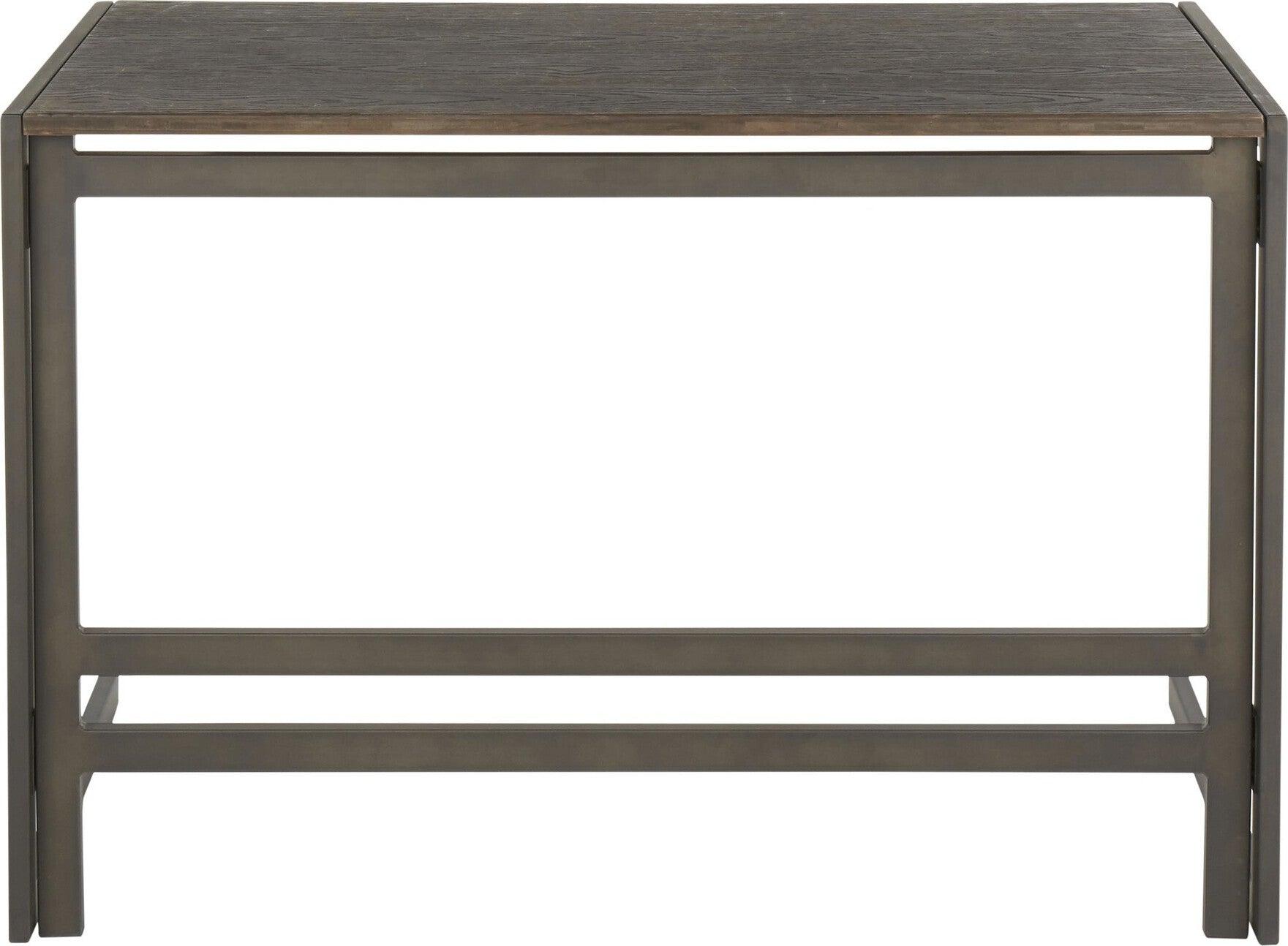 Lumisource Desks - Roman 45.25" Office Desk Espresso