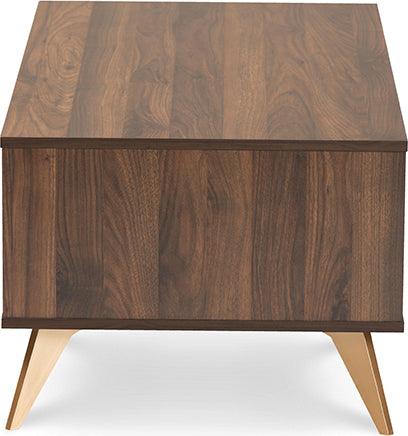 Wholesale Interiors Coffee Tables - Edel Coffee Table Brown & Gold