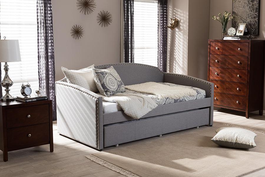 Wholesale Interiors Daybeds - Lanny 83.27" Daybed Gray