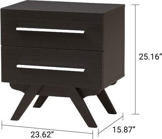 Wholesale Interiors Nightstands & Side Tables - Auburn Nightstand Espresso