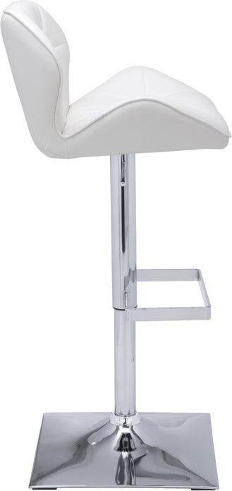 SUNPAN Barstools - Boulton Adjustable Stool - Snow