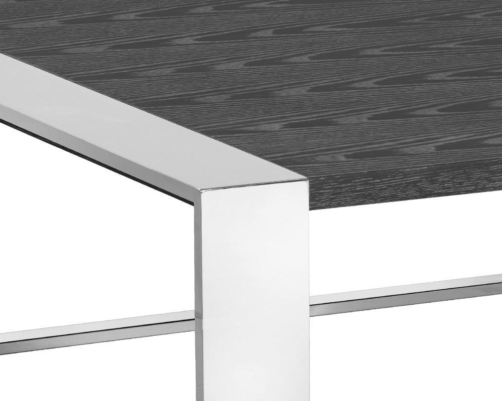 SUNPAN Coffee Tables - Dalton Coffee Table - Stainless Steel - Grey