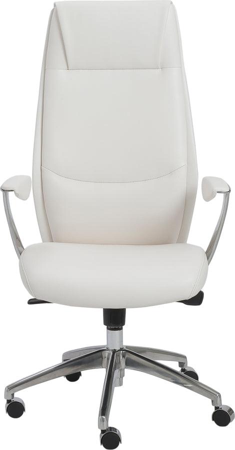 Euro Style Task Chairs - Crosby High Back Office Chair White