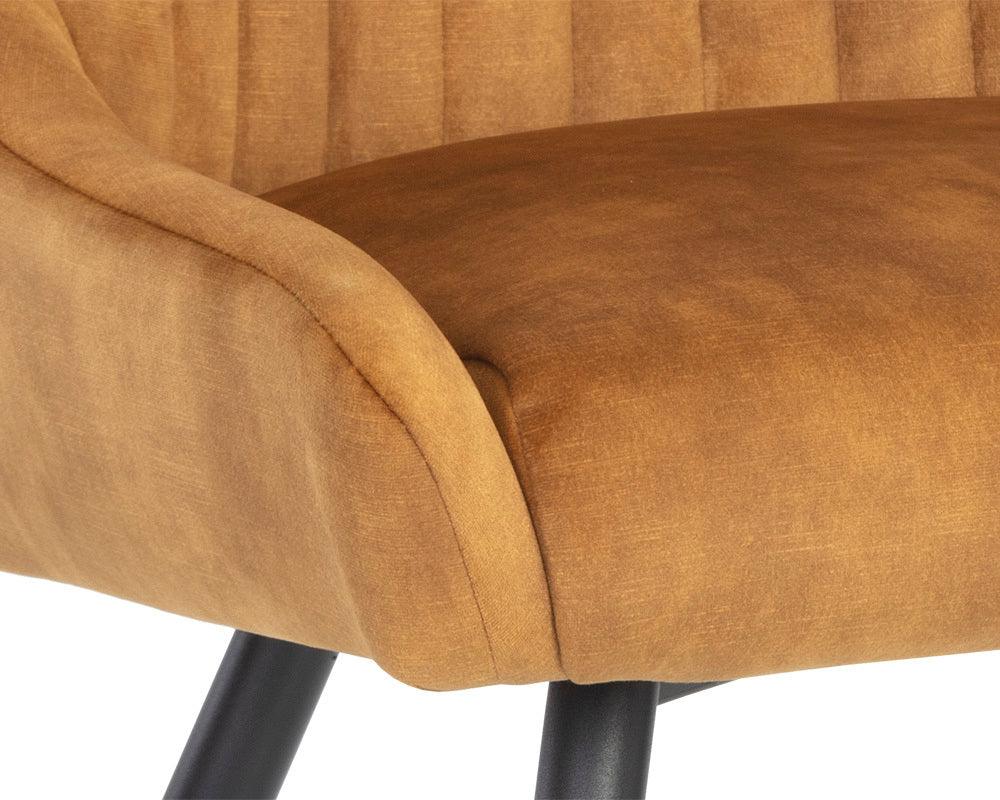 SUNPAN Dining Chairs - Chardon Dining Chair - Nono Tapenade Gold