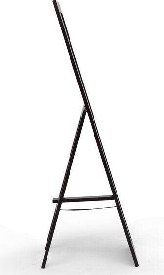 Wholesale Interiors Mirrors - Modern Mirror with Built-In Stand Dark Brown
