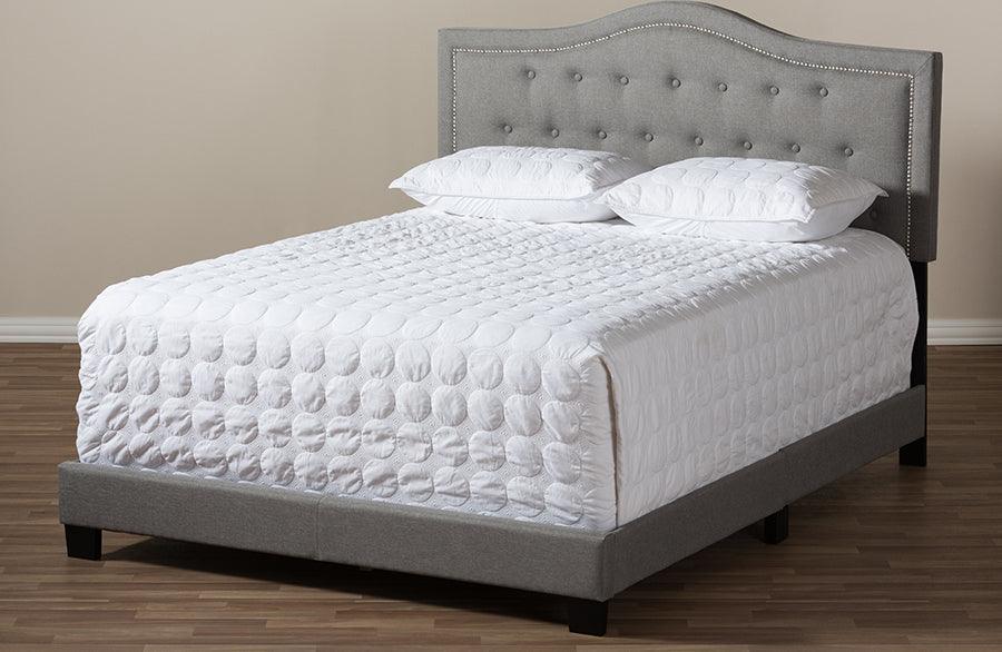 Wholesale Interiors Beds - Emerson Full Bed Light Gray