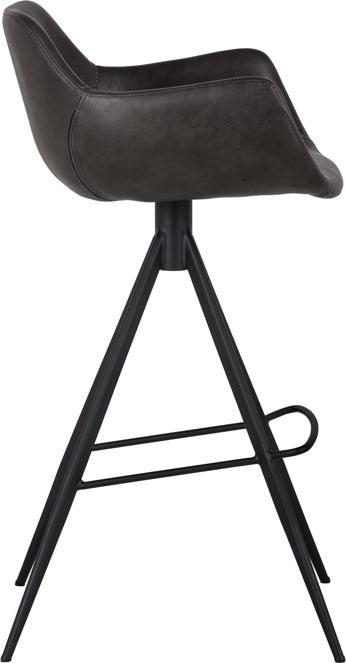 SUNPAN Barstools - Owen Swivel Barstool - Town Grey