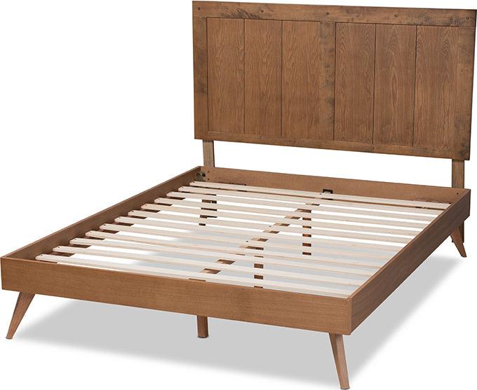 Wholesale Interiors Beds - Amira Full Bed Ash Walnut