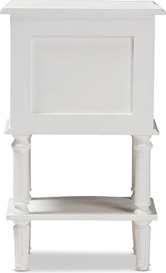 Wholesale Interiors Nightstands & Side Tables - Audrey Nightstand White