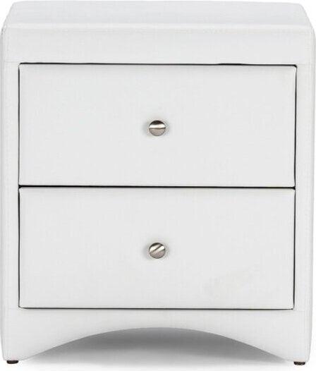 Wholesale Interiors Nightstands & Side Tables - Dorian Modern Nightstand White