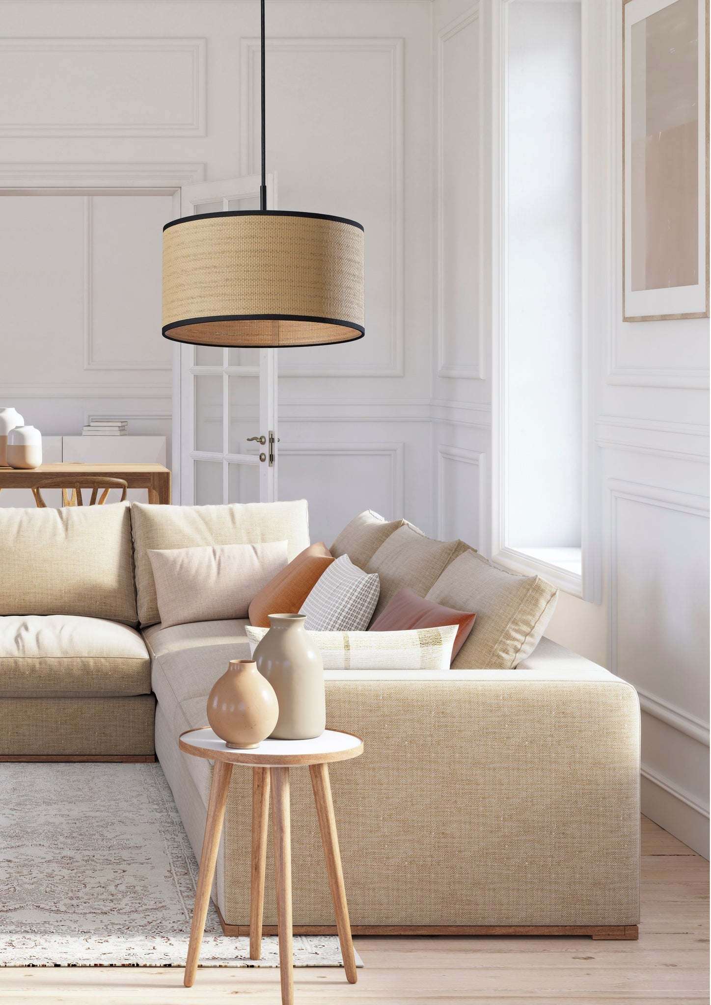Adesso Ceiling Lamps - Harvest Pendant Black