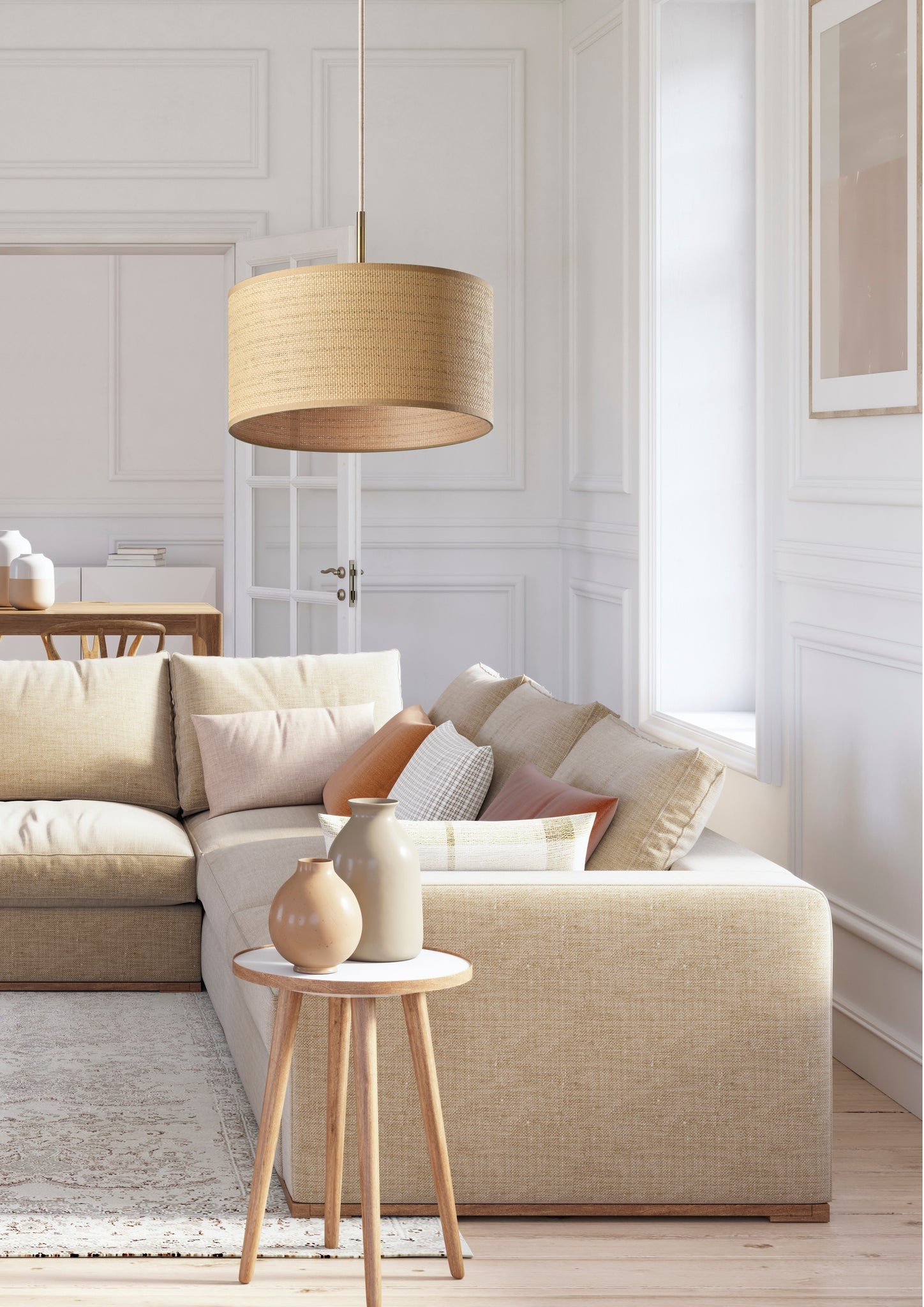 Adesso Ceiling Lamps - Harvest Pendant Antique Brass