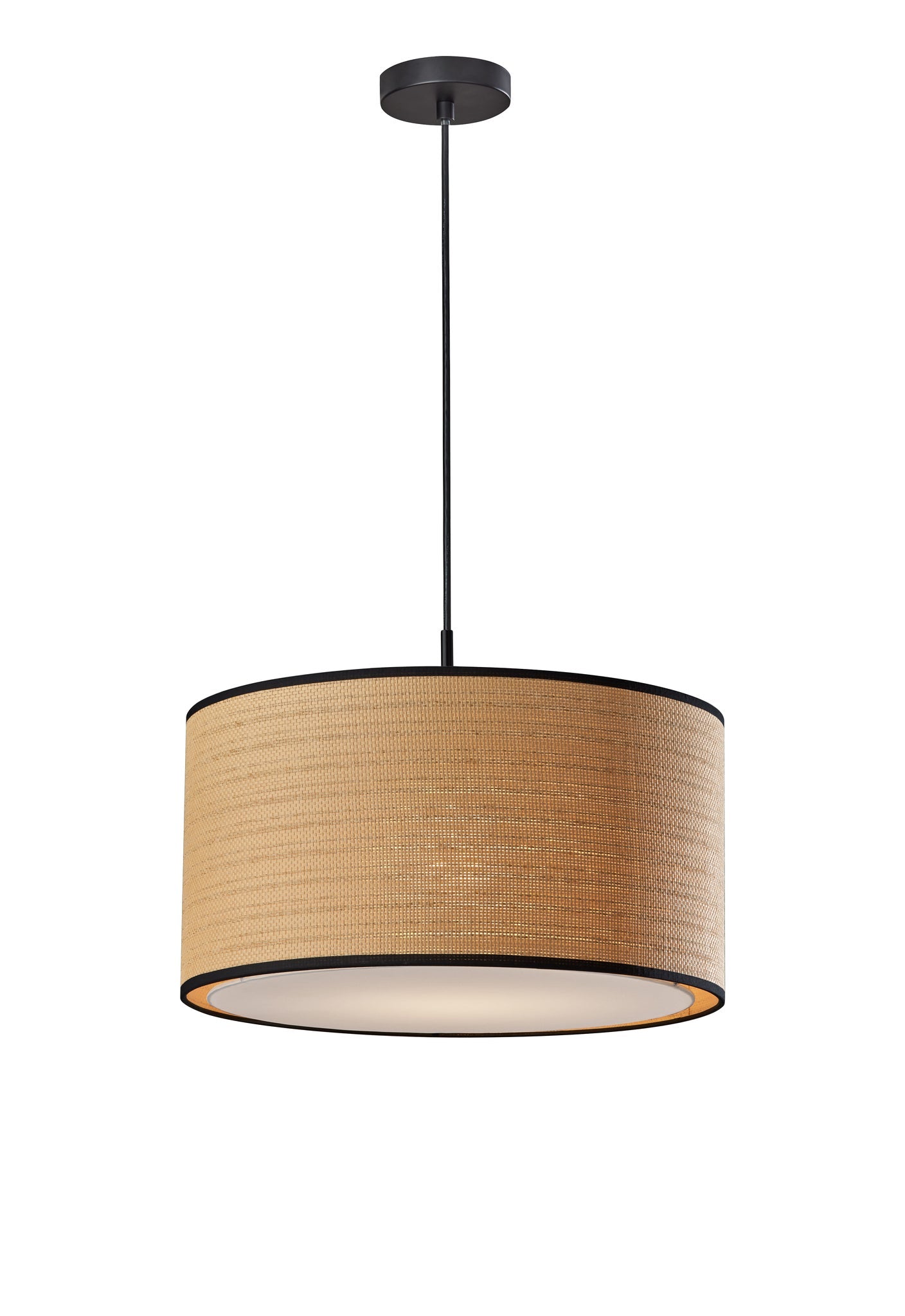 Adesso Ceiling Lamps - Harvest Large Pendant Black