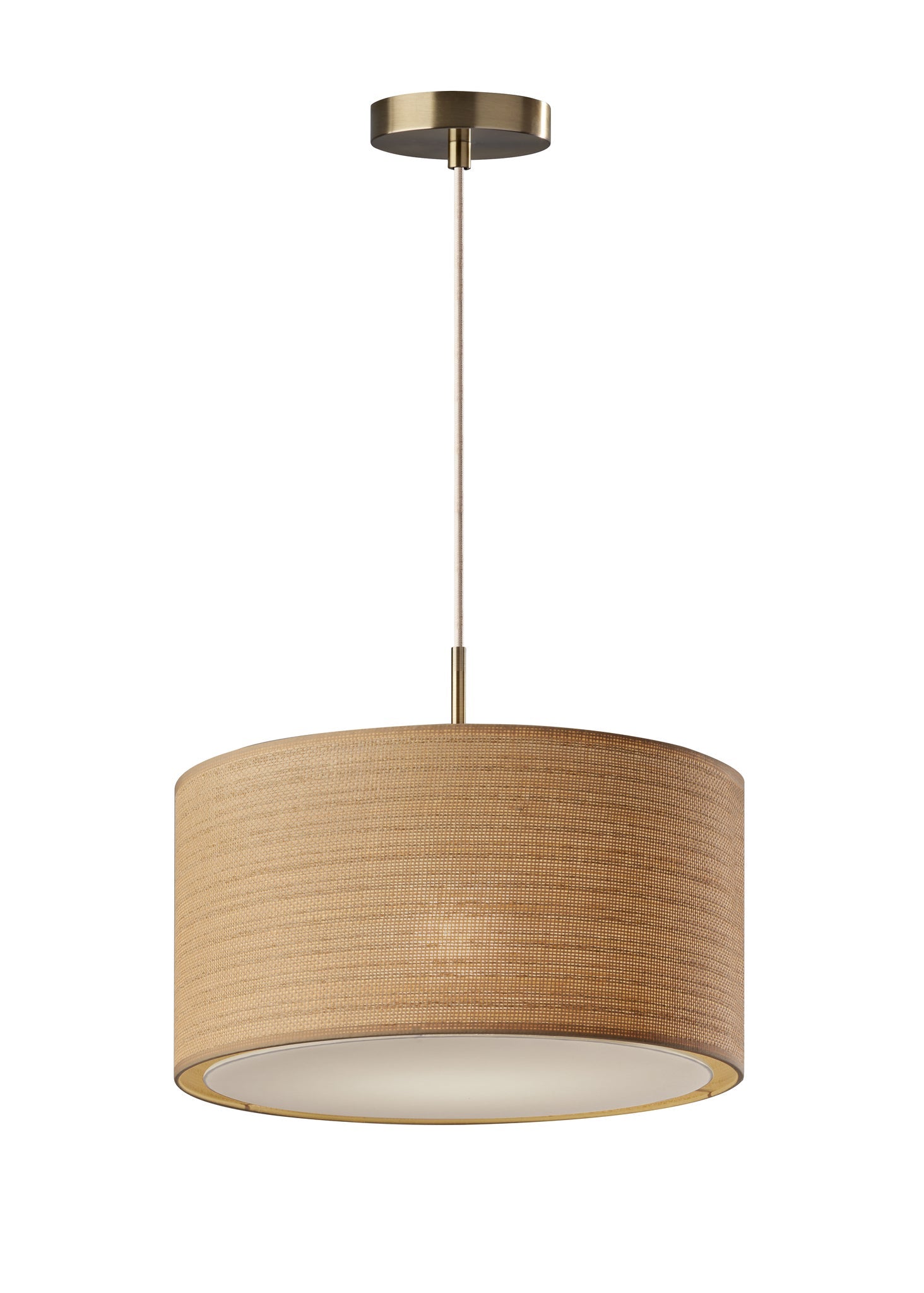 Adesso Ceiling Lamps - Harvest Large Pendant Antique Brass