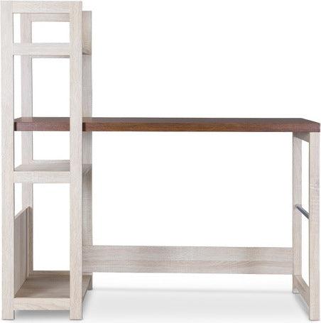Wholesale Interiors Desks - Hypercube Writing Desk Natural & Dark Brown