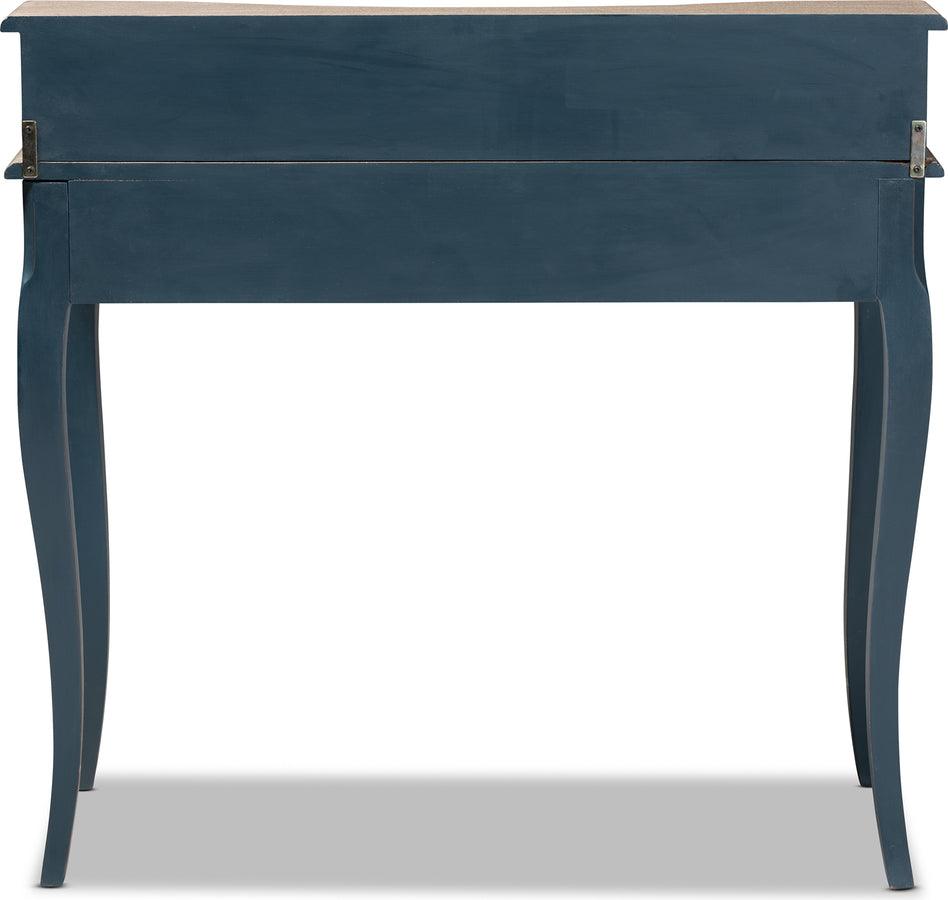 Wholesale Interiors Desks - Celestine French Provincial Blue Spruce Finished Wood Accent Writing Desk