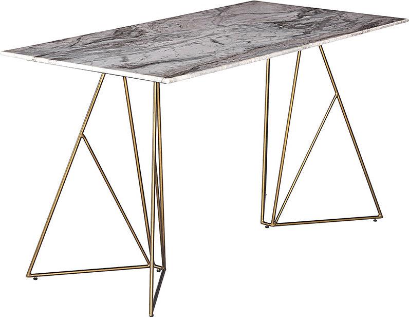 SUNPAN Desks - Ursula Desk Taupe Marble