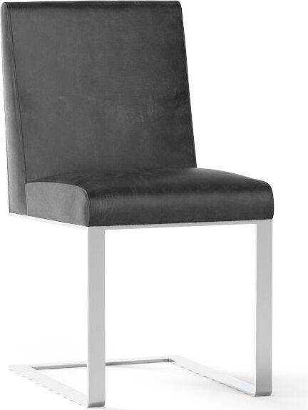 SUNPAN Dining Chairs - Dean Dining Chair - Stainless Steel - Cantina Magnetite