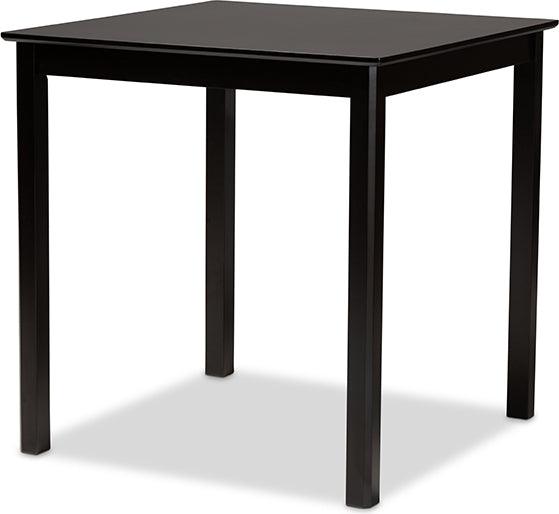 Wholesale Interiors Dining Sets - Nicolette Contemporary Dark Brown and Walnut Brown Finished Wood 5-Piece Pub Set