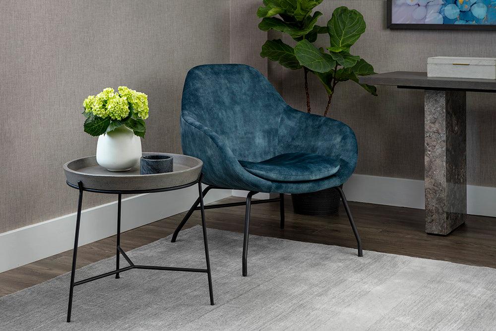 SUNPAN Side & End Tables - Remy End Table Black Gray