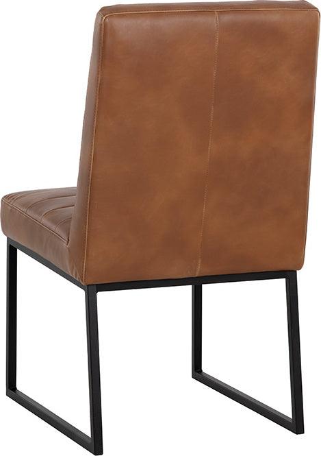 SUNPAN Dining Chairs - Spyros Dining Chair - Tobacco Tan (Set of 2)