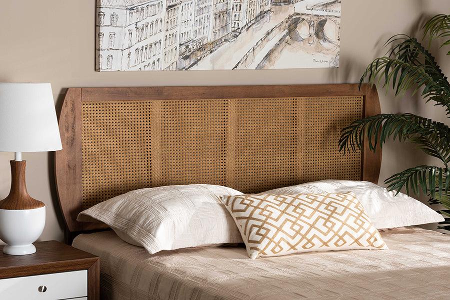 Wholesale Interiors Headboards - Harris King Headboard Ash Walnut
