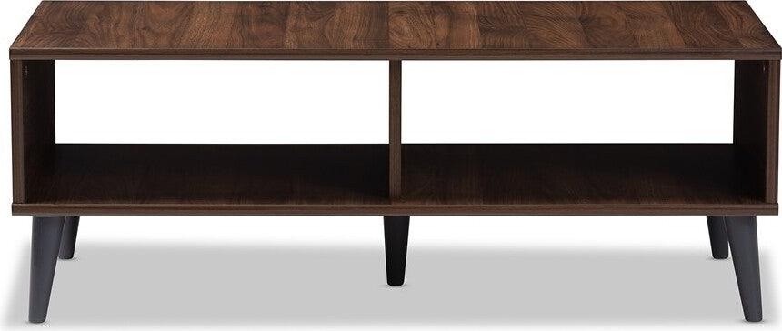 Wholesale Interiors Coffee Tables - Pierre Coffee Table Brown & Dark Gray