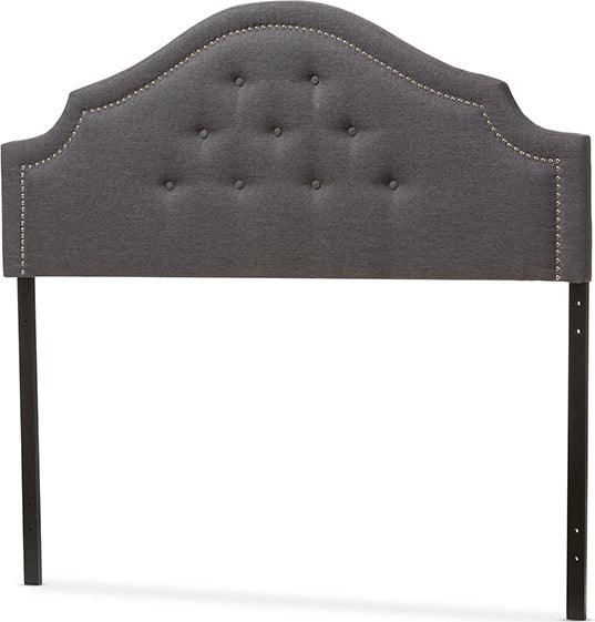 Wholesale Interiors Headboards - Cora Full Headboard Dark Gray