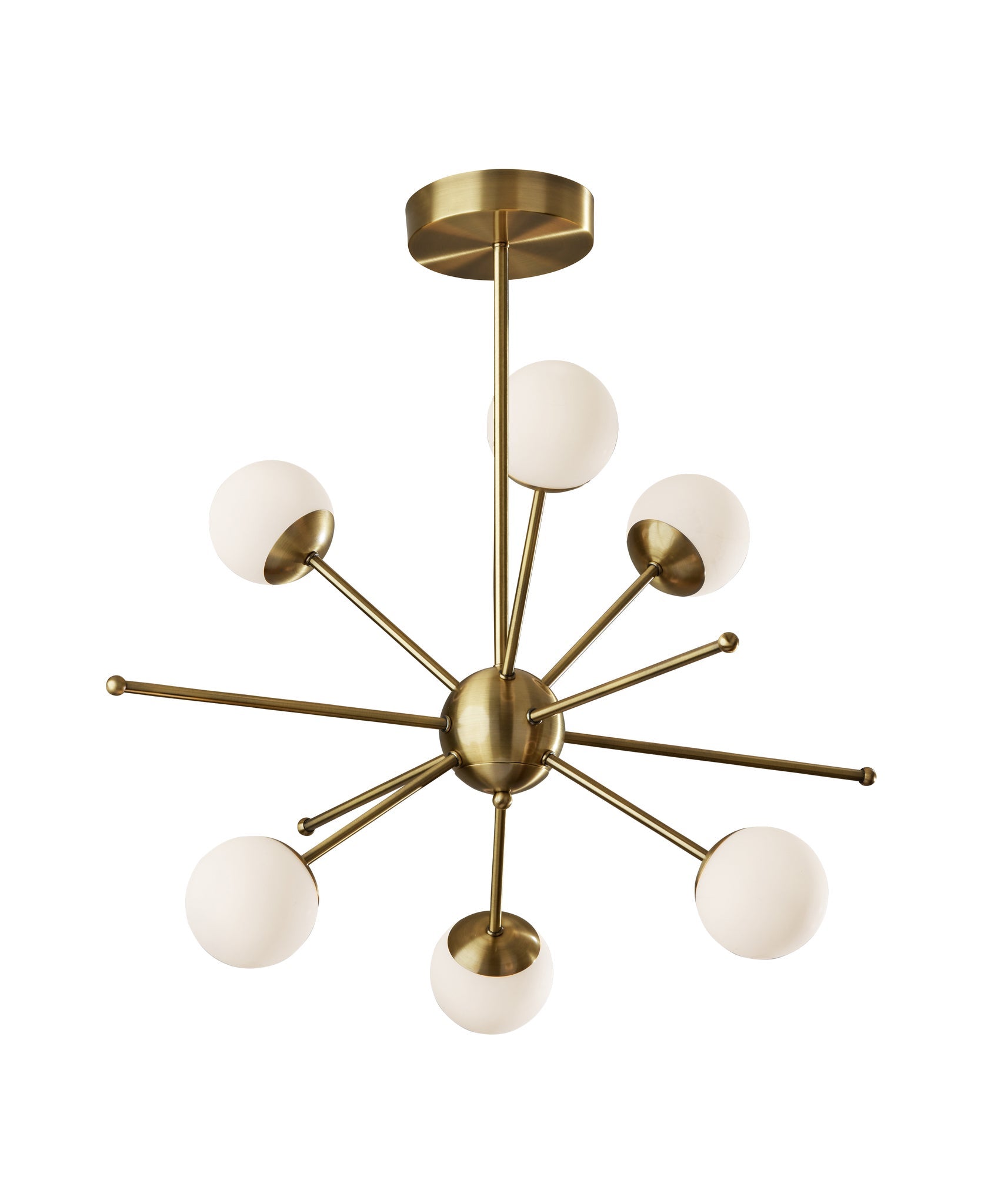 Adesso Ceiling Lamps - Doppler LED Pendant Antique Brass