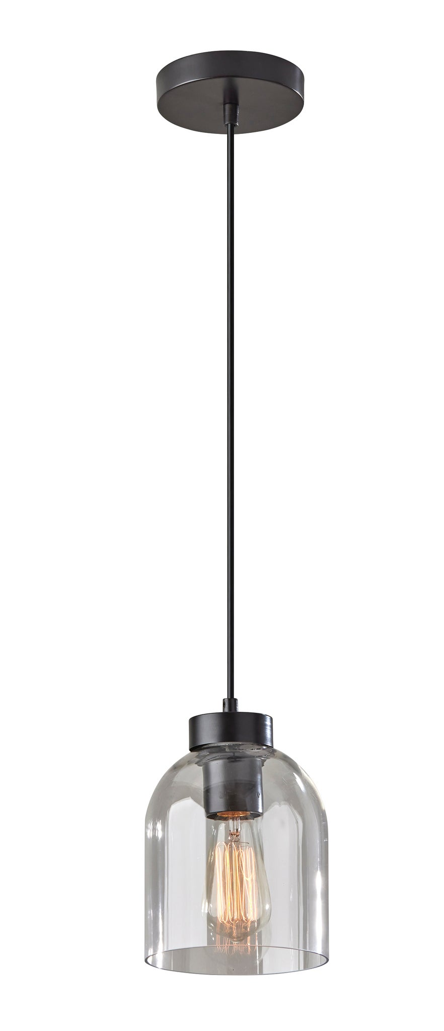 Adesso Ceiling Lamps - Bristol Pendant Black