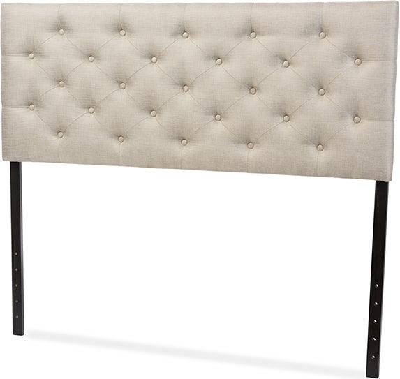 Wholesale Interiors Headboards - Viviana Queen Headboard Light Beige