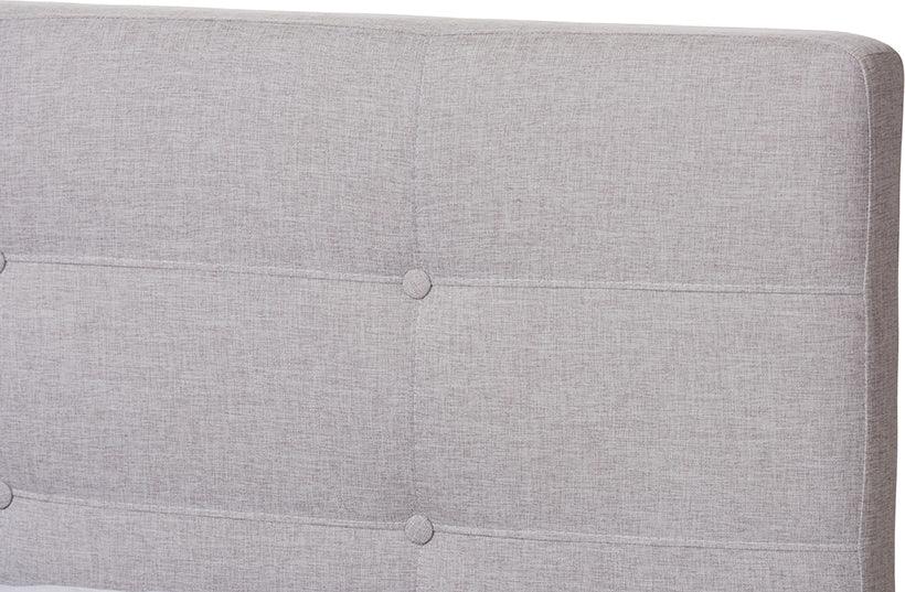 Wholesale Interiors Beds - Valencia King Bed Grayish Beige