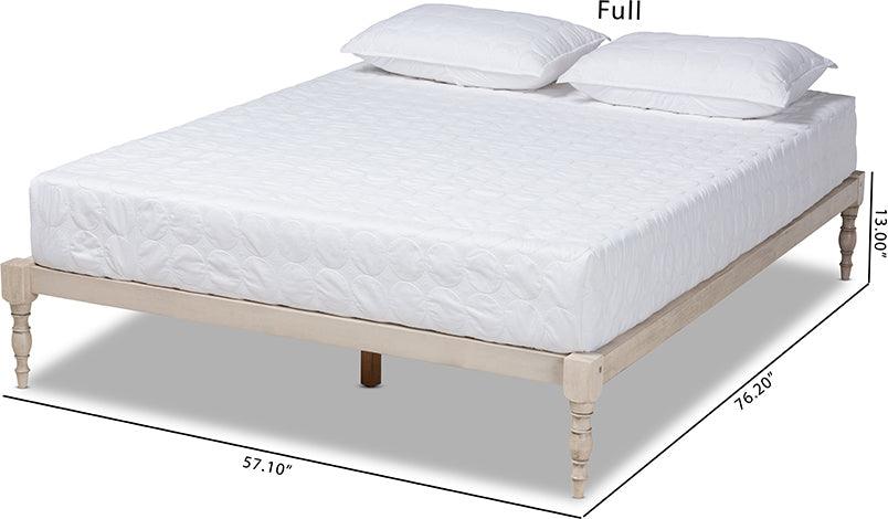 Wholesale Interiors Beds - Iseline Queen Bed Antique White