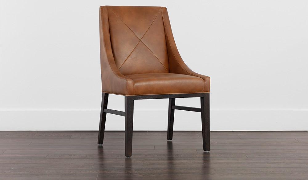 SUNPAN Dining Chairs - Zion Dining Chair - Tobacco Tan