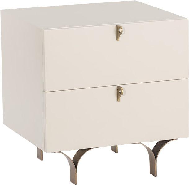 SUNPAN Nightstands & Side Tables - Celine Nightstand Cream