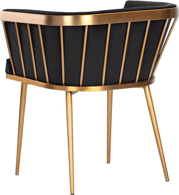 SUNPAN Dining Chairs - Caily Dining Armchair - Abbington Black