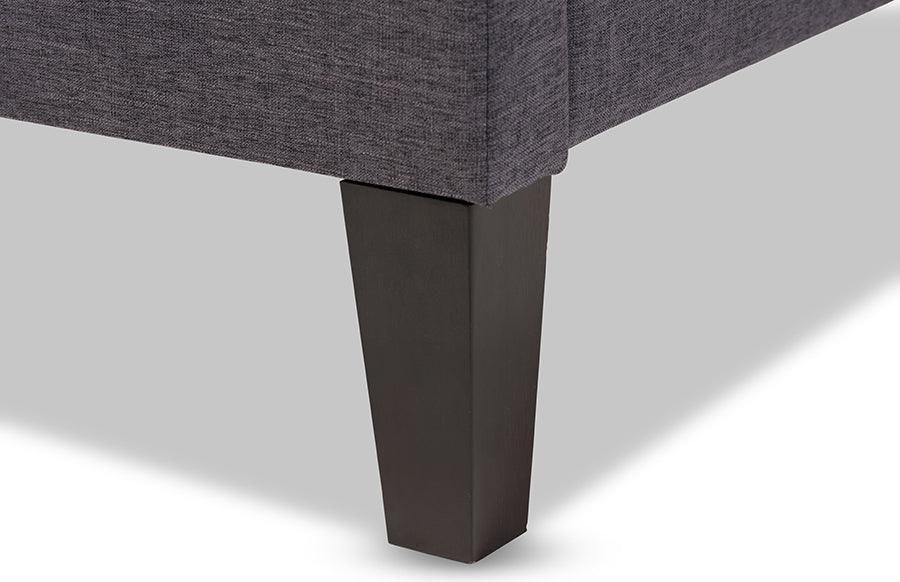 Wholesale Interiors Beds - Lancashire Full Bed Dark Gray