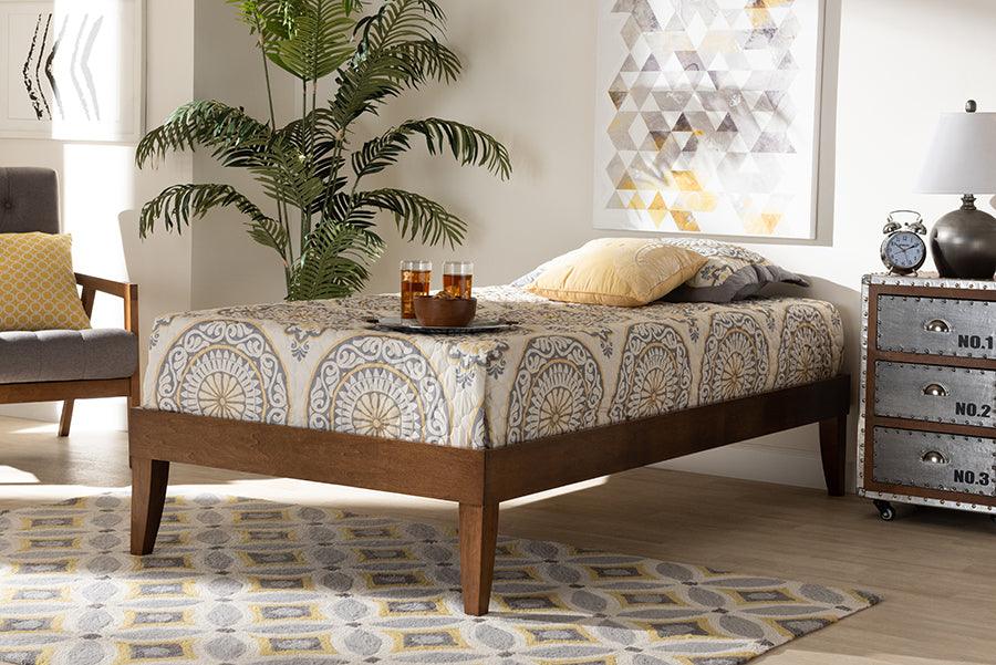 Wholesale Interiors Beds - Lucina Twin Bed Brown