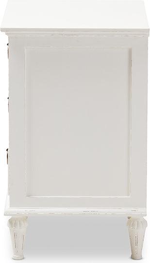 Wholesale Interiors Nightstands & Side Tables - Venezia Nightstand White