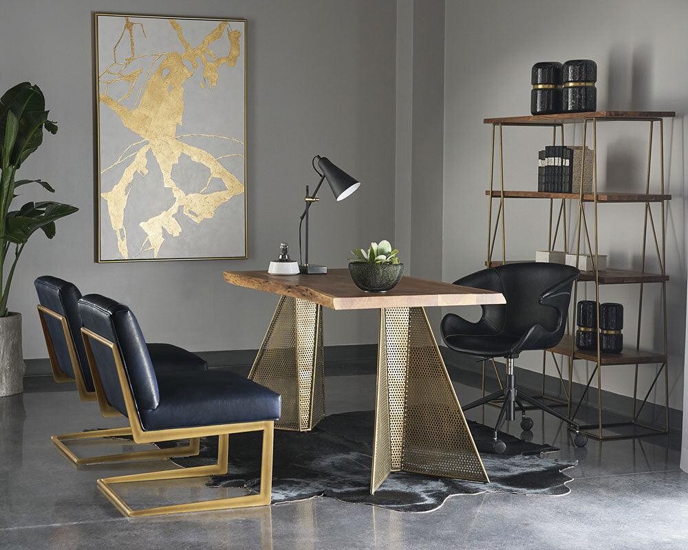 SUNPAN Desks - Mickey Desk Brown Wood