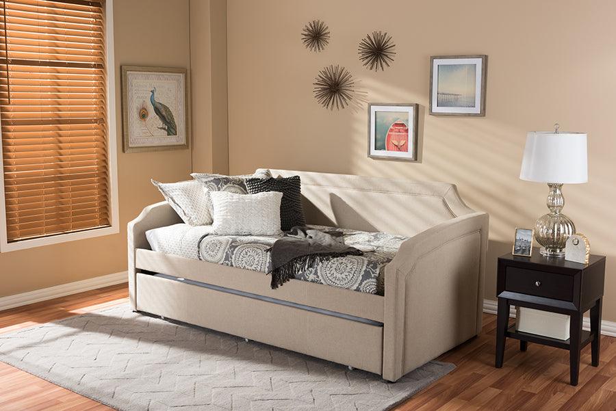 Wholesale Interiors Daybeds - Parkson 83.27" Daybed Beige