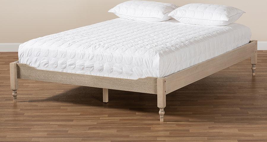 Wholesale Interiors Beds - Laure King Bed Antique White